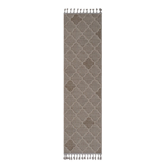 Loom & Luxe Cream & Trellis Indoor/Outdoor Area Rug