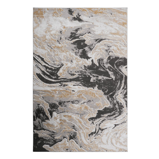 Loom & Luxe Grey & Abstract Area Rug