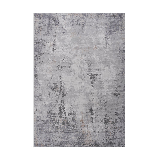 Loom & Luxe Ivory & Sand & Abstract Area Rug
