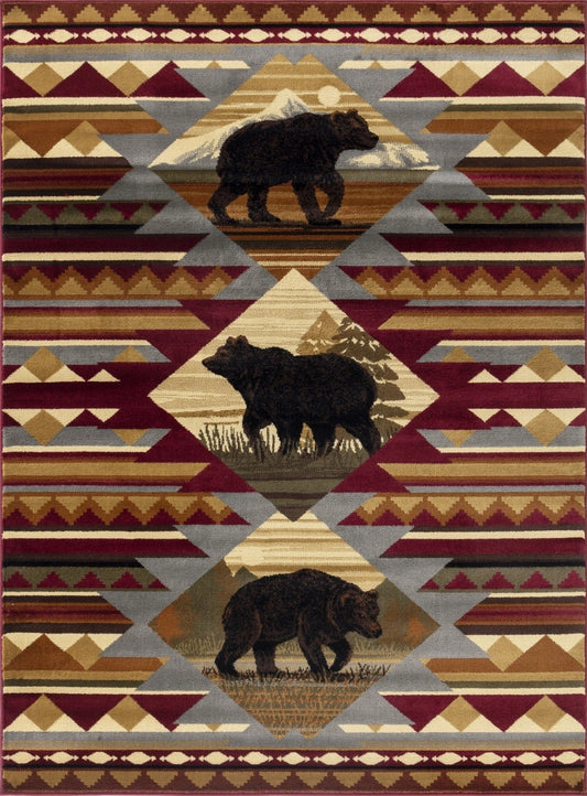 Nature's Nest Red Lodge Area Rug — CBL3001