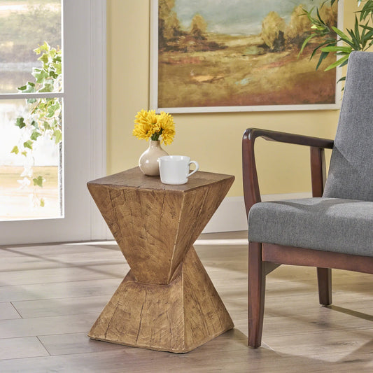 TESS Modern Side Table – Stylish End Table Compatible with Living Room, Bedroom, or Office,Versatile Home Furniture,Natural Color (Original – view 1