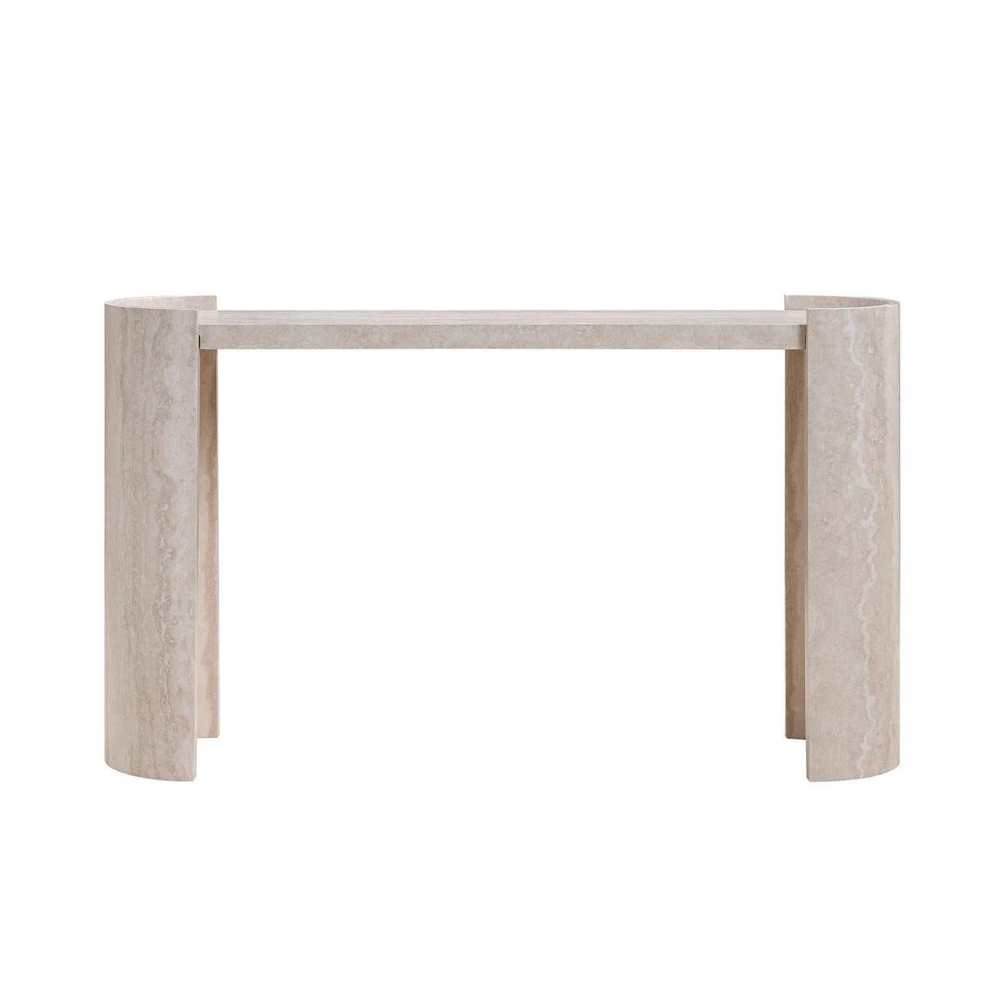 53.15 Inch Faux MARS marble Pattern Entryway Table for Living Room,Narrow Console Table wit, Modern Design MDF Skinny Sofa Table Entrance Table for – view 2