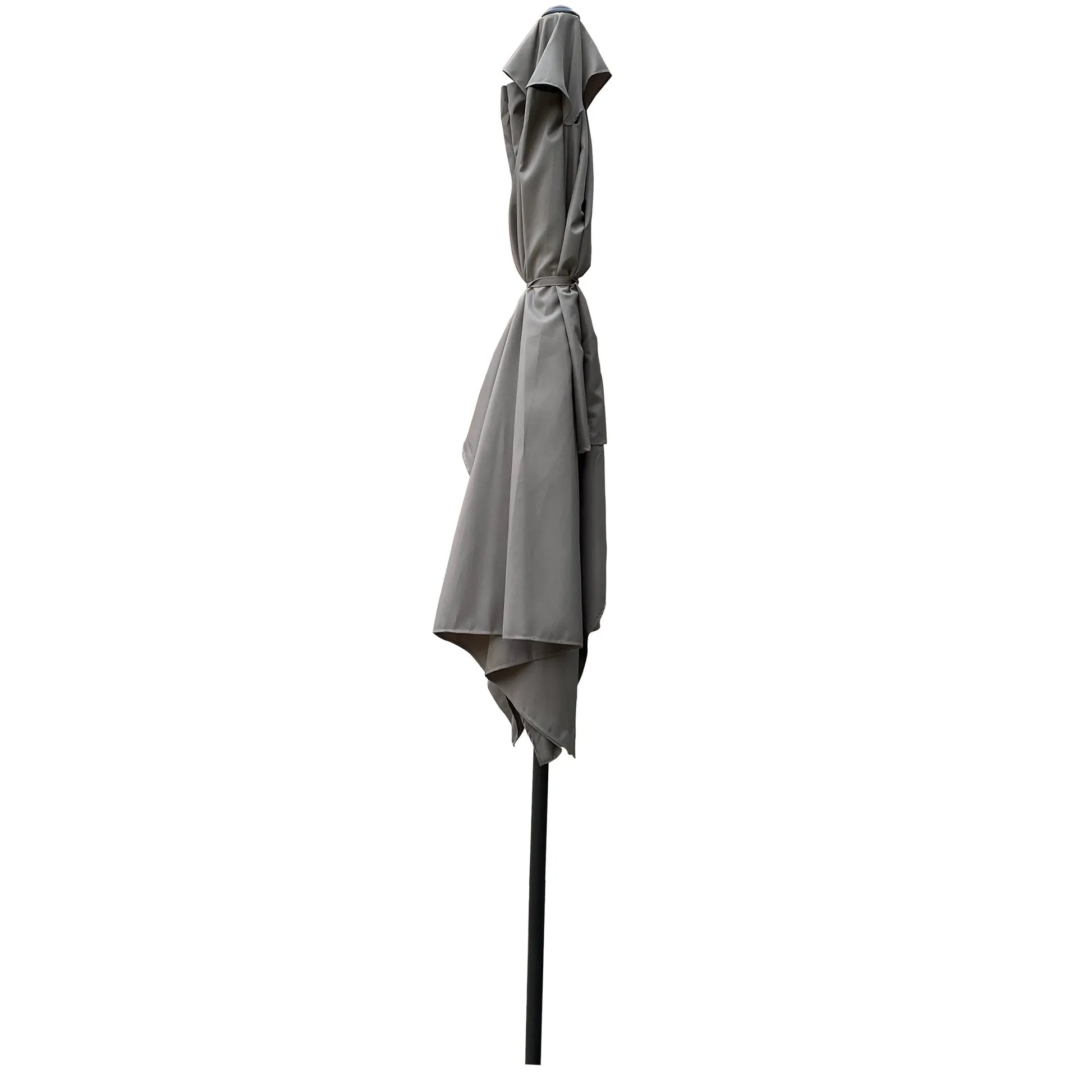 6 x 9ft Patio Umbrella Outdoor Waterproof Umbrella with Crank and Push Button Tilt without flap for Garden Backyard Pool Swimming Pool Market – view 2