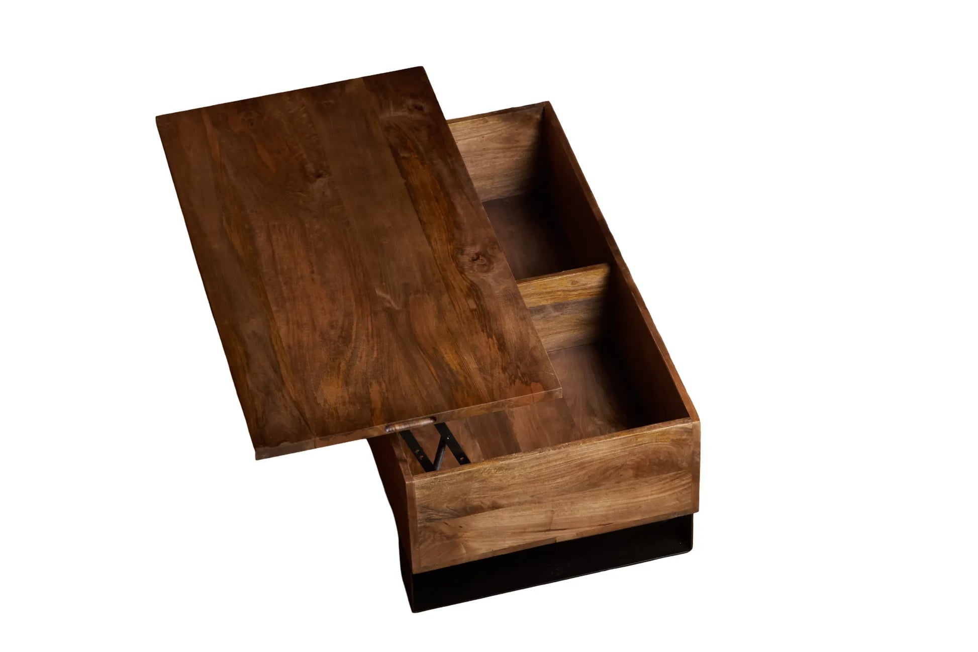 Solid Wood Lift Top Rectangle Coffee Table – view 3