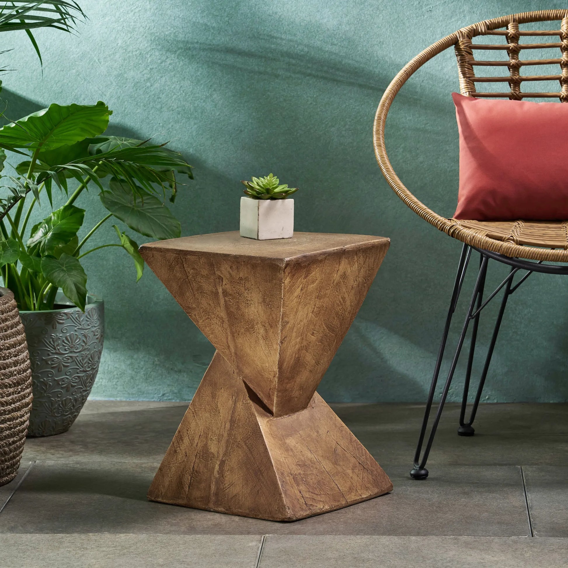 TESS Modern Side Table – Stylish End Table Compatible with Living Room, Bedroom, or Office,Versatile Home Furniture,Natural Color (Original – view 4
