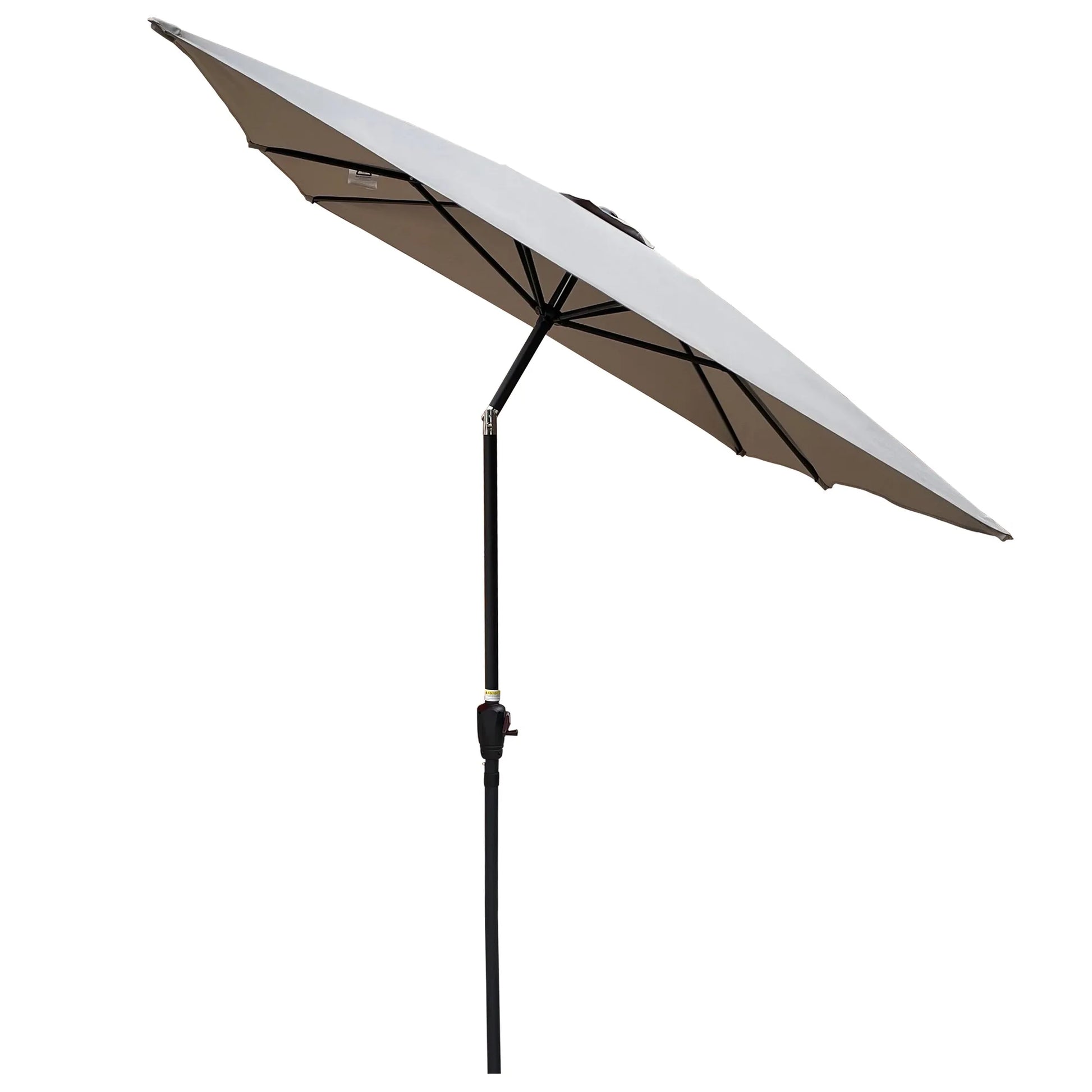 6 x 9ft Patio Umbrella Outdoor Waterproof Umbrella with Crank and Push Button Tilt without flap for Garden Backyard Pool Swimming Pool Market – view 4