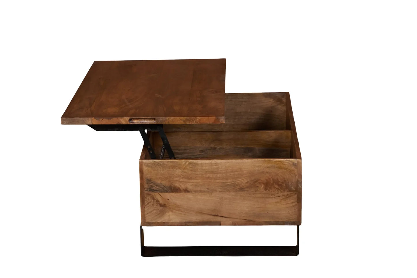 Solid Wood Lift Top Rectangle Coffee Table – view 6