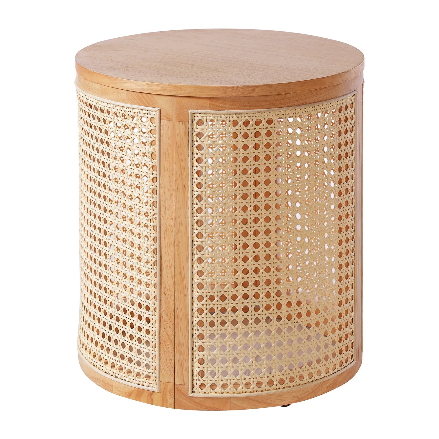 RUBBER SOLID WOOD SIDE TABLE,NATURAL COLOR – view 6