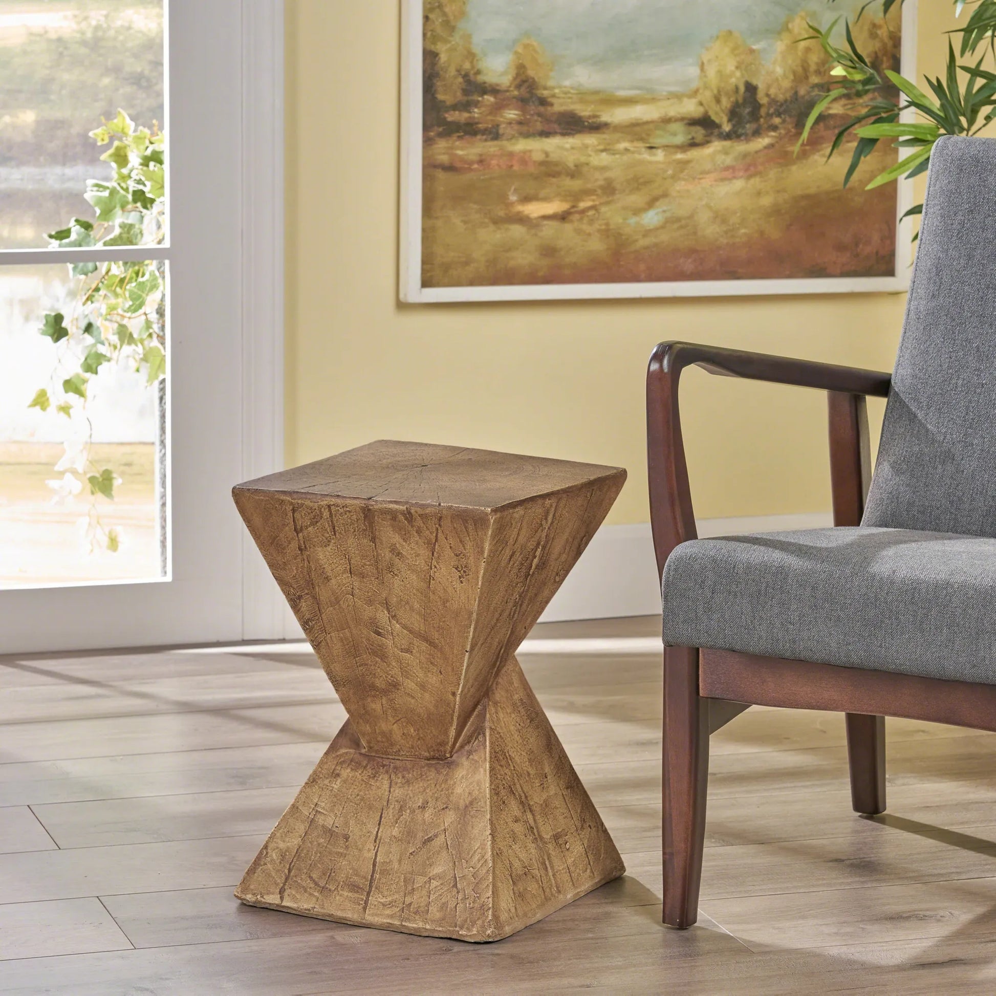 TESS Modern Side Table – Stylish End Table Compatible with Living Room, Bedroom, or Office,Versatile Home Furniture,Natural Color (Original – view 6