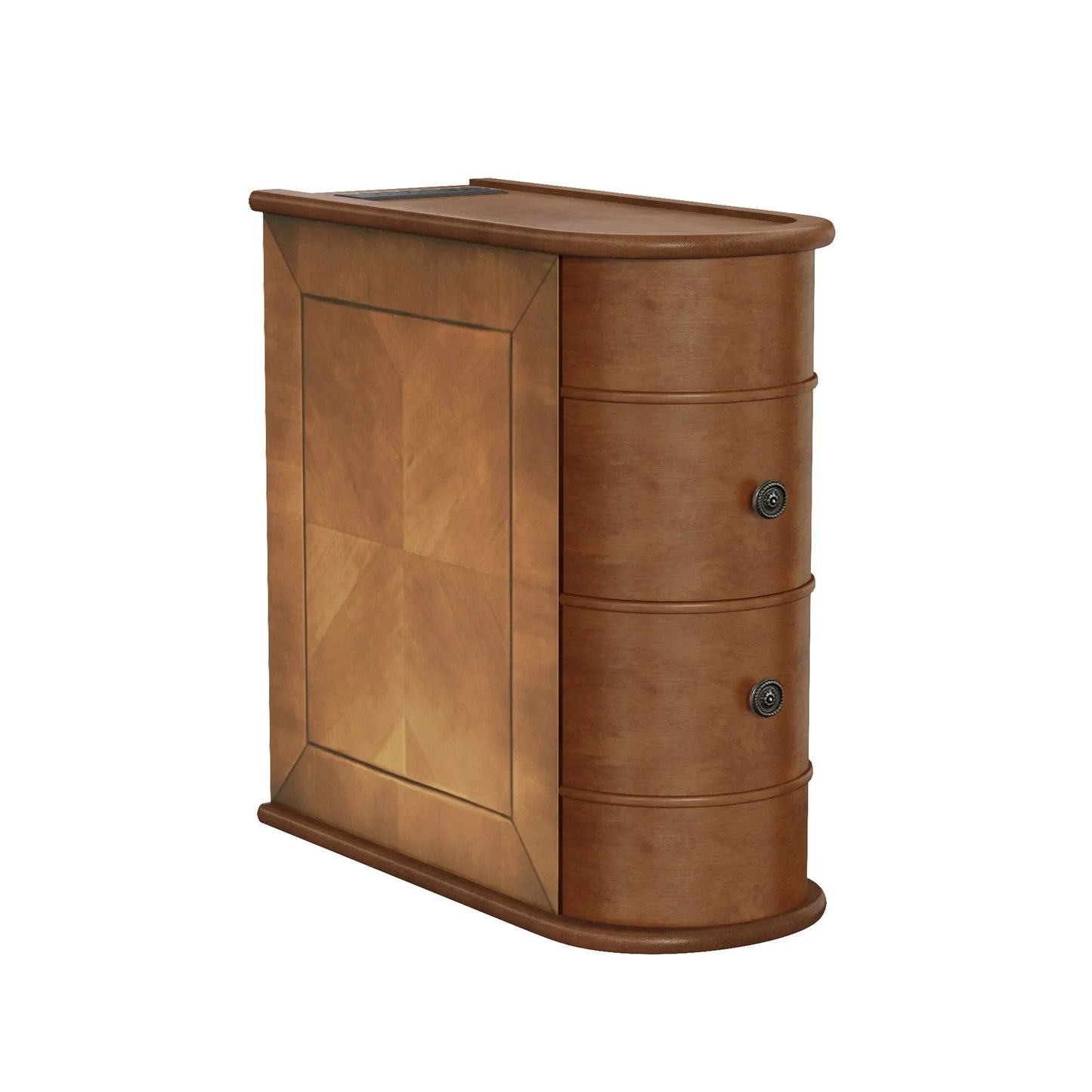 End Table with Charging Station,Sofa Side Table with Drawers, No Assembly Required(Expect Arrival Date 2025/4/16) – view 6
