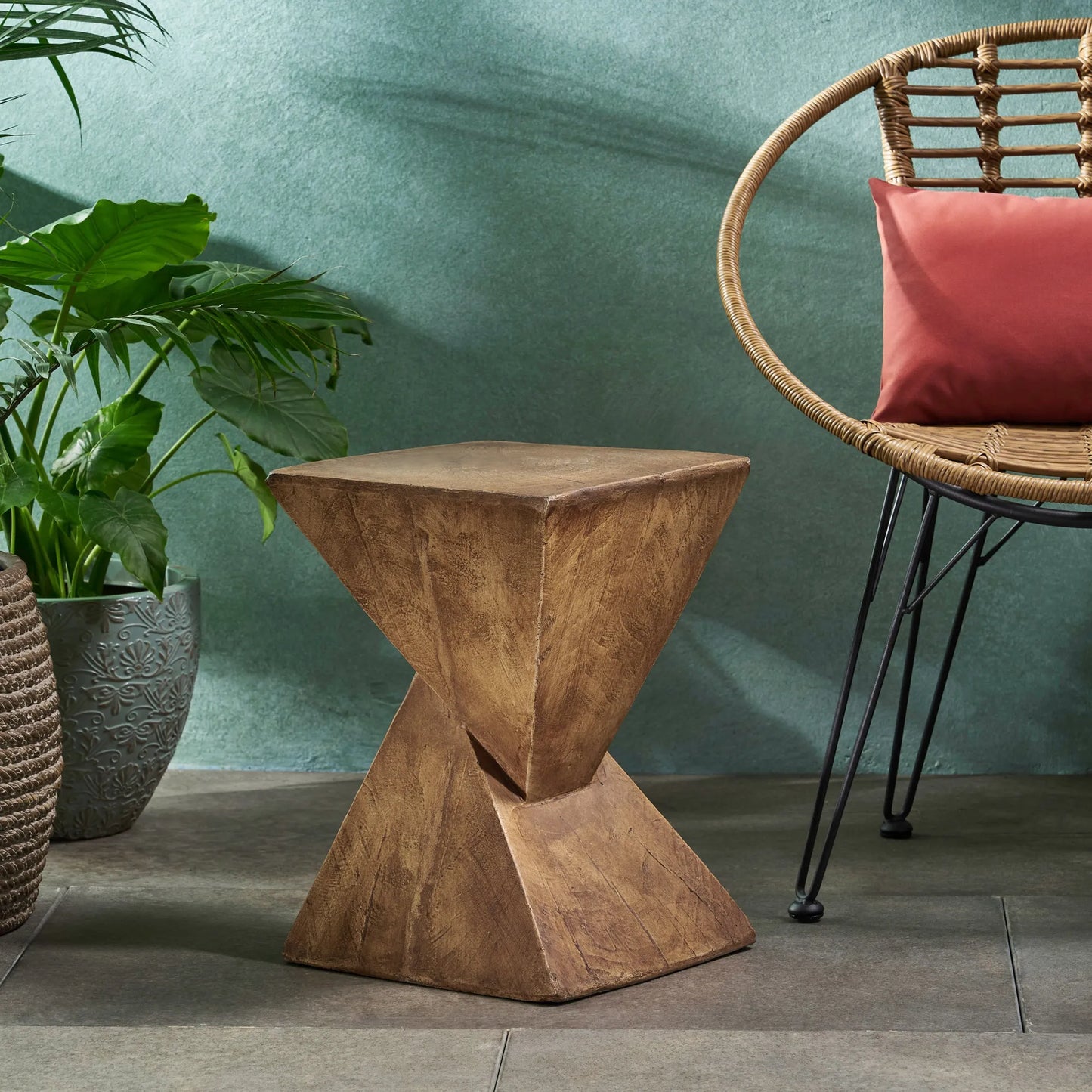 TESS Modern Side Table – Stylish End Table Compatible with Living Room, Bedroom, or Office,Versatile Home Furniture,Natural Color (Original – view 7