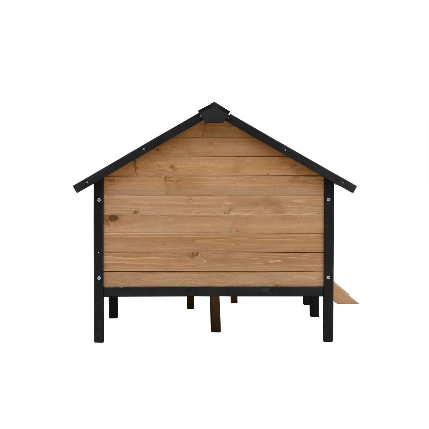 Outdoor Large Wooden Cabin House Style Wooden Dog Kennel with Porch – view 7