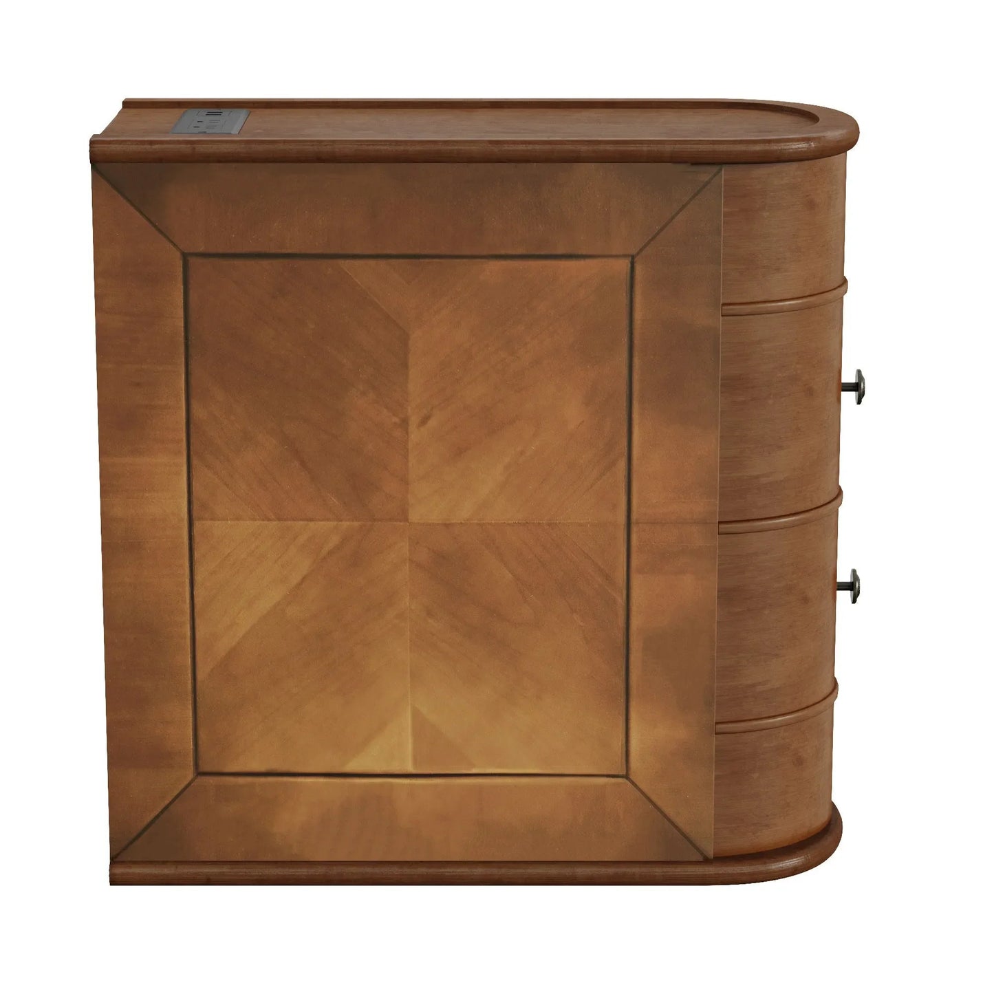 End Table with Charging Station,Sofa Side Table with Drawers, No Assembly Required(Expect Arrival Date 2025/4/16) – view 7