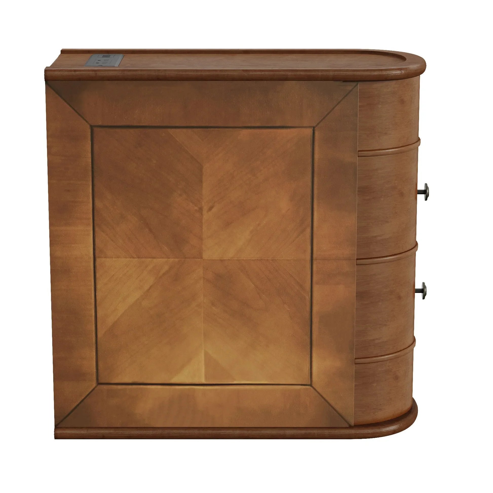 End Table with Charging Station,Sofa Side Table with Drawers, No Assembly Required(Expect Arrival Date 2025/4/16) – view 7