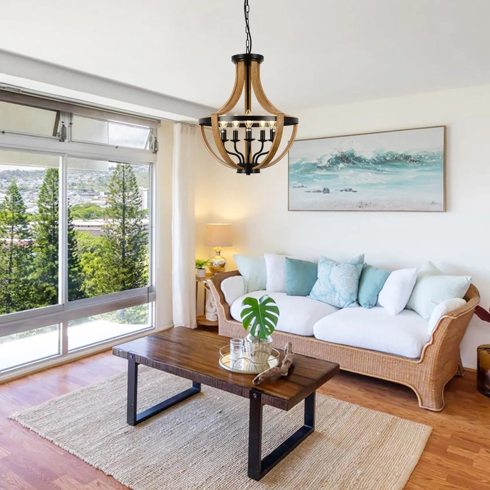 5-Light Modern Chandeliers – view 7