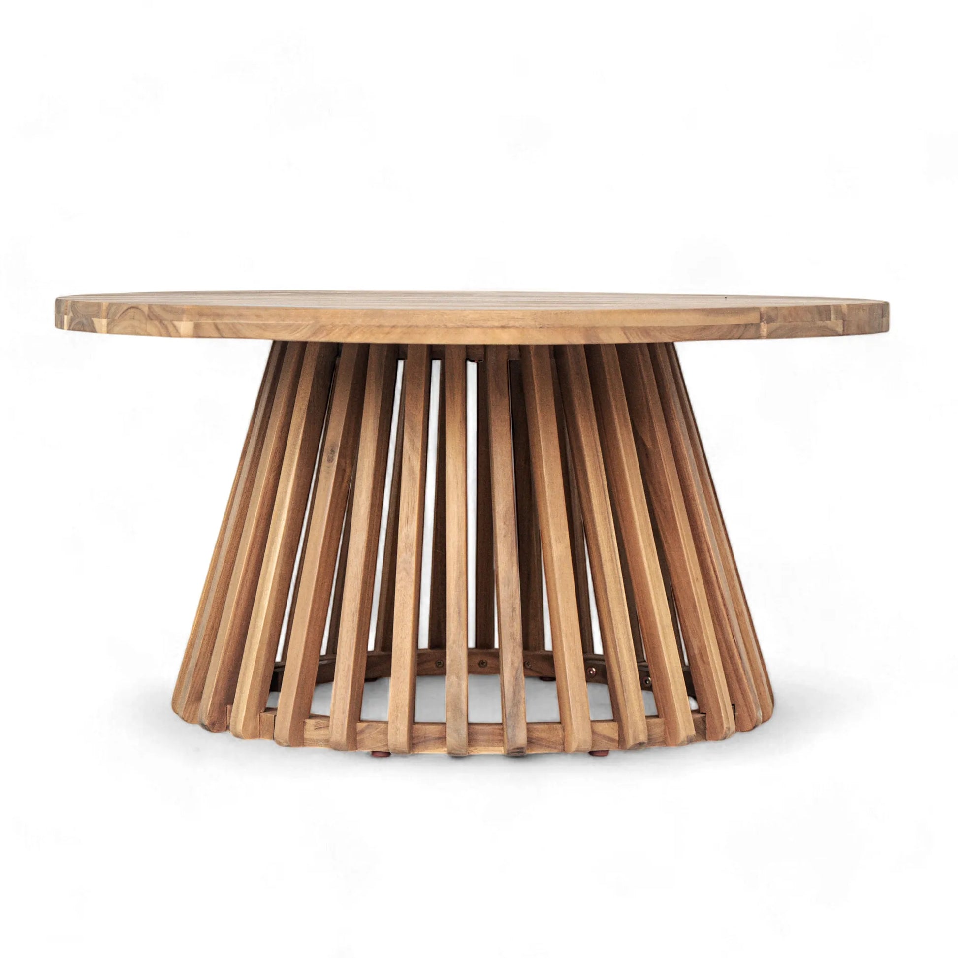 Acacia Wood Patio Coffee Table – view 8