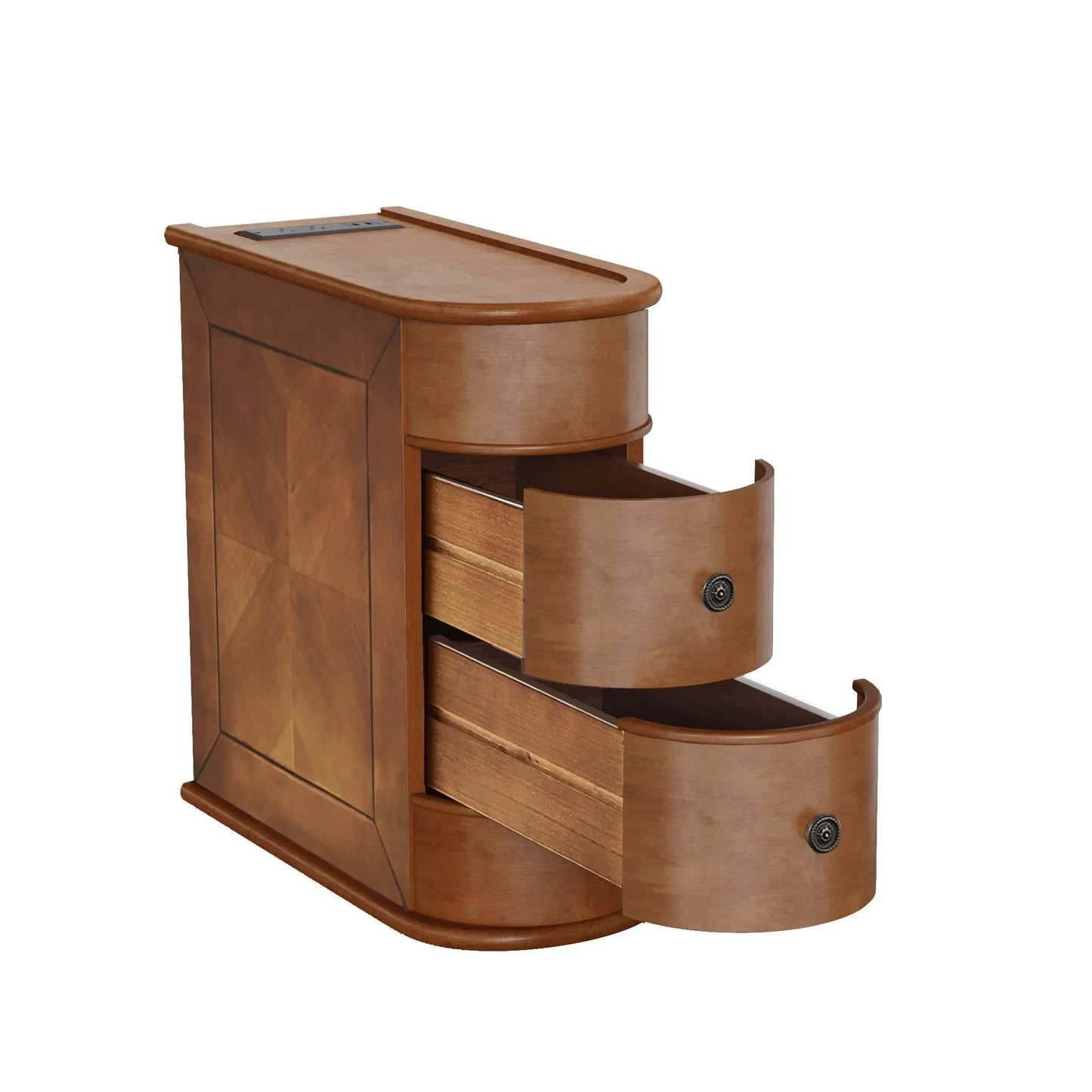 End Table with Charging Station,Sofa Side Table with Drawers, No Assembly Required(Expect Arrival Date 2025/4/16) – view 11