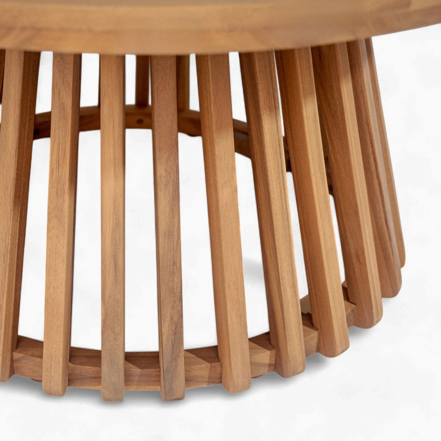Acacia Wood Patio Coffee Table – view 12