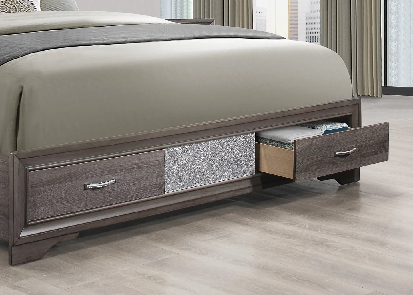 RYDER GREY 5PC QUEEN BEDROOM SET – view 15
