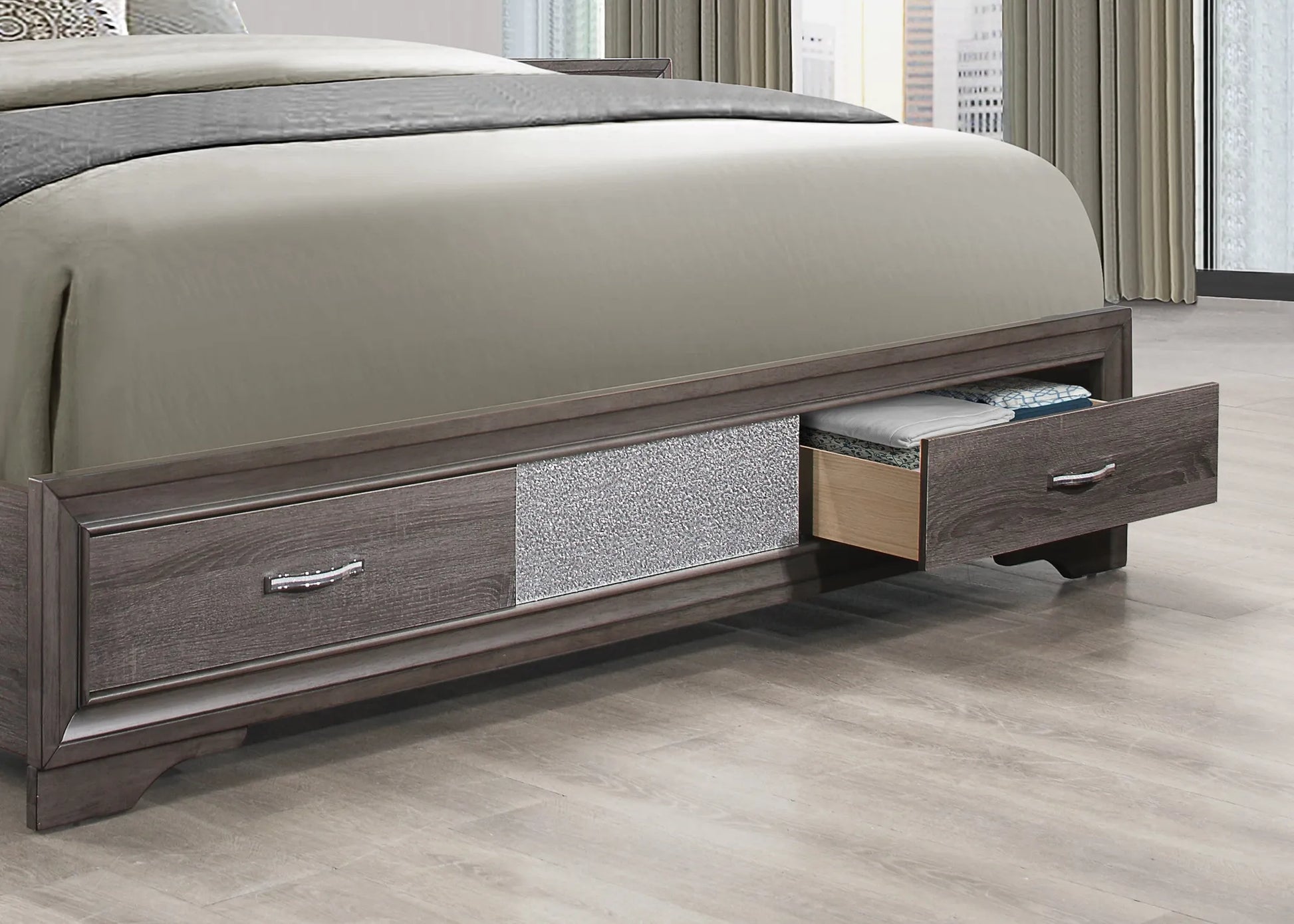 RYDER GREY 5PC QUEEN BEDROOM SET – view 15