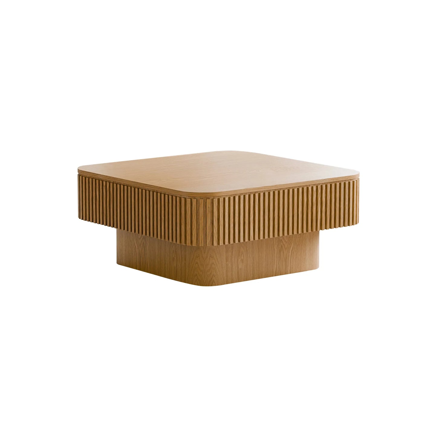 31.5'' Square Coffee Table with Storage Solid Wood Veneered Modern Coffee Table Accent Tea Table for Living Room, Bedroom, Apartment or Office – view 15