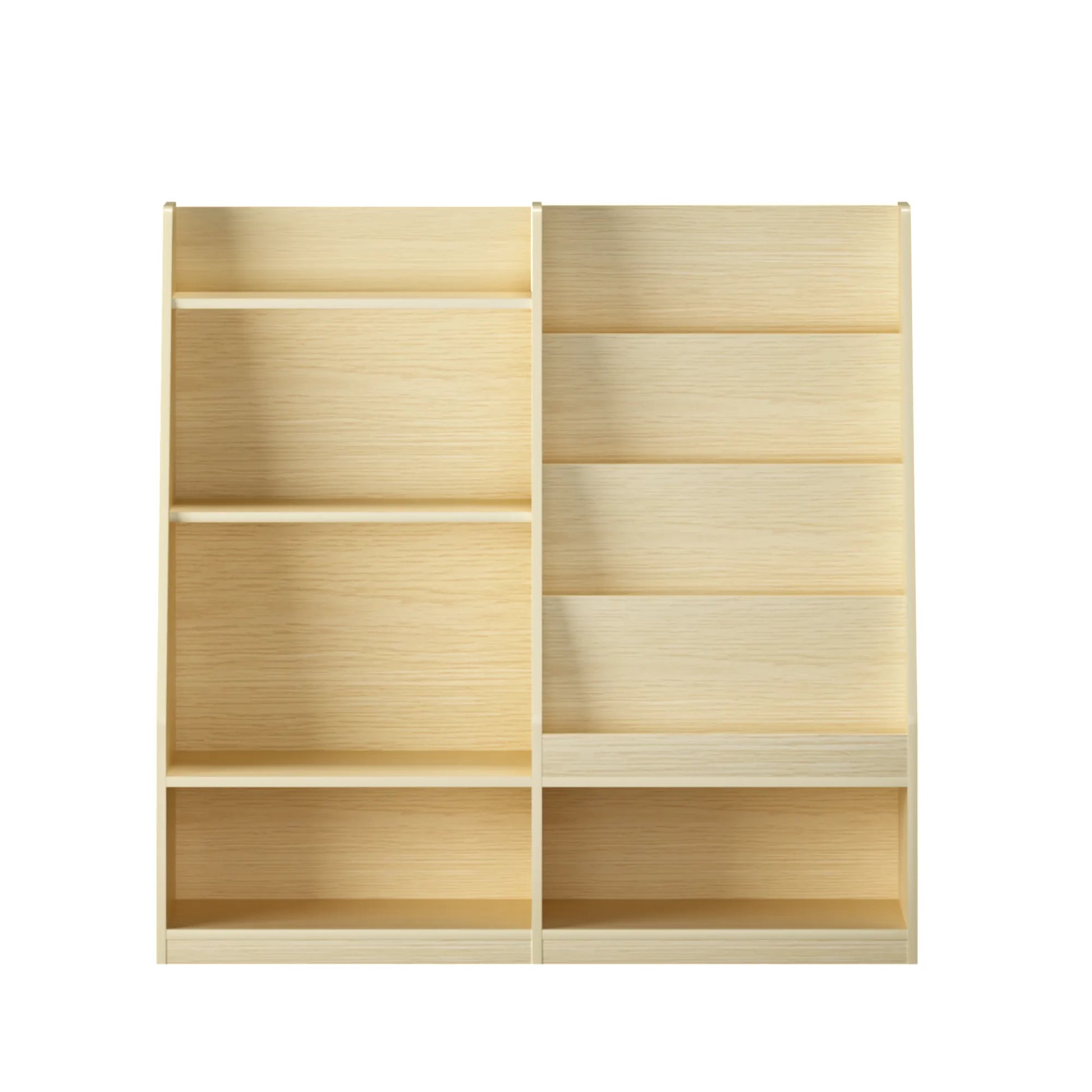 Kids Bookshelf and Toy Storage Organizer, Multifunctional 4 Tier Wooden Kids Book Shelf with Bookcase Display Stand in Kids Room Playroom Nursery for – view 20