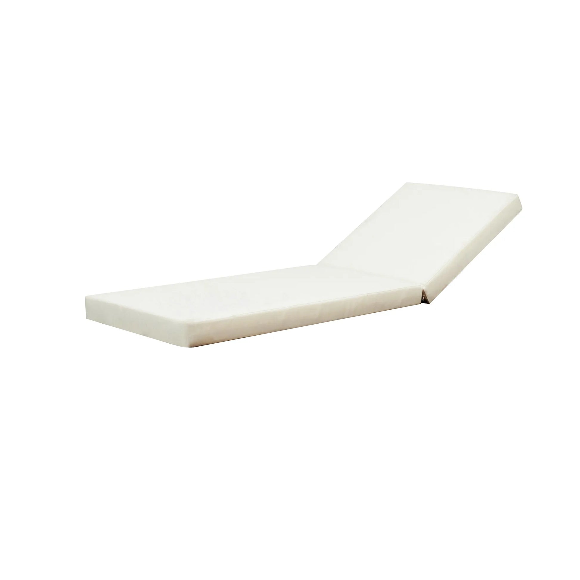 LOUNGE CHAISE SET, SPACE AVAILABLE ON ONE SIDE,ACACIA WOOD WITH WATER-RESISTANT LOUNGE CUSHIONS (CREAM & 4 INCH THICK) - MATCHING DARK GREY VERSION – view 22