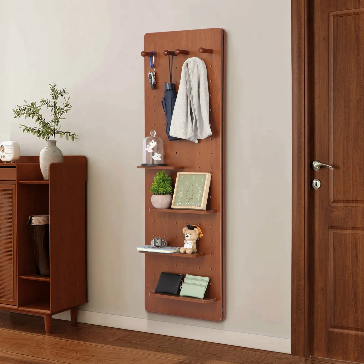47.6 x 15.7 inch multi-functional design panel wall-mounted full-length mirror, space-saving, can be pushed and pulled. Suitable for bedroom/living – view 22