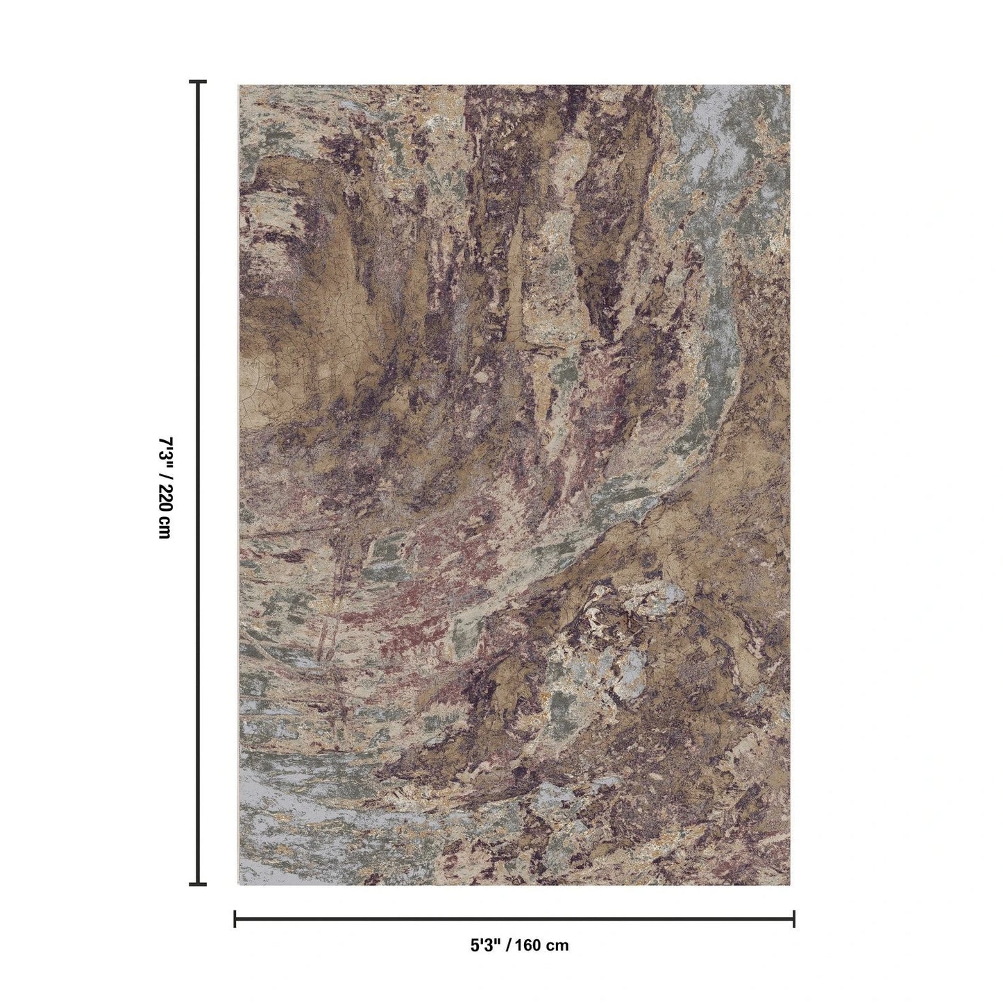 Artistic Multicolor Area Rug — TRE8011