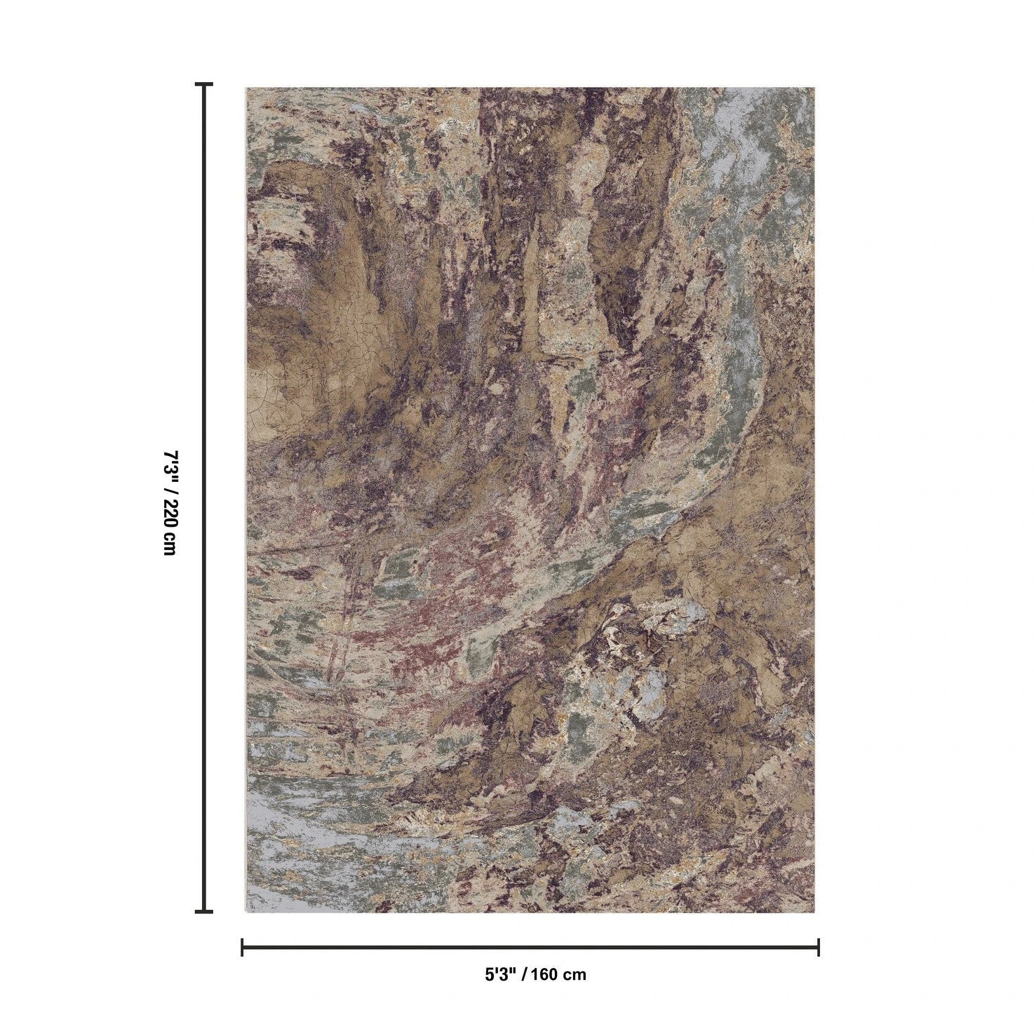 Artistic Multicolor Area Rug — TRE8011