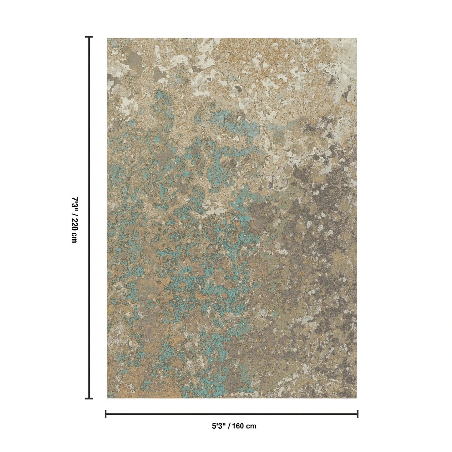 Artistic Multicolor Area Rug — TRE8015