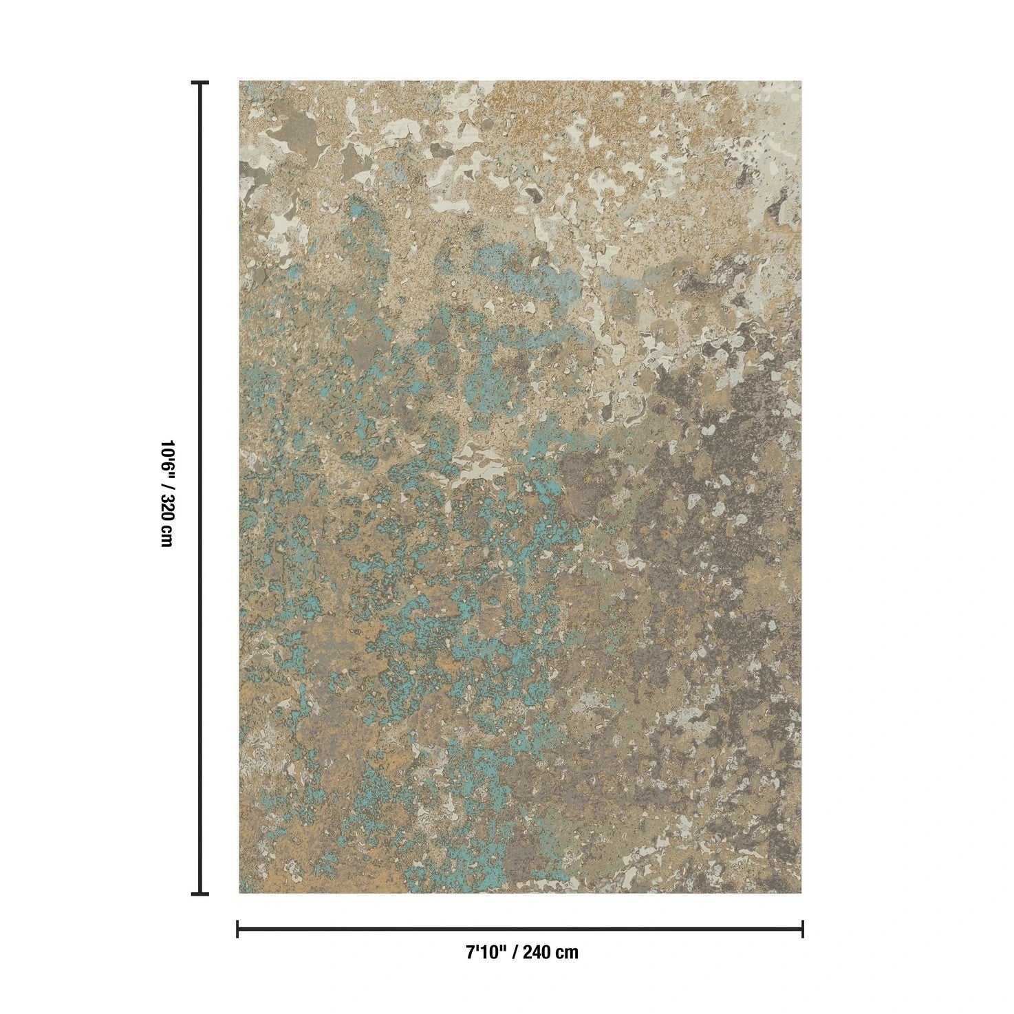 Artistic Multicolor Area Rug — TRE8015