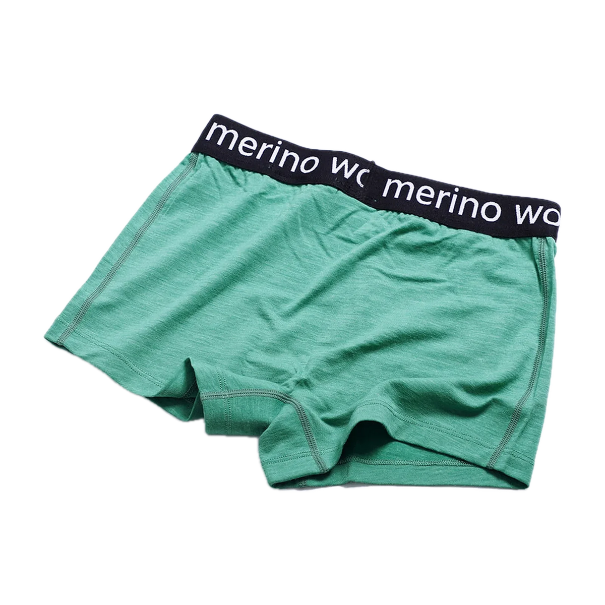 Merino Wool Boyshorts for Everyday Adventures in Seaweed Green · 82.3% Merino
