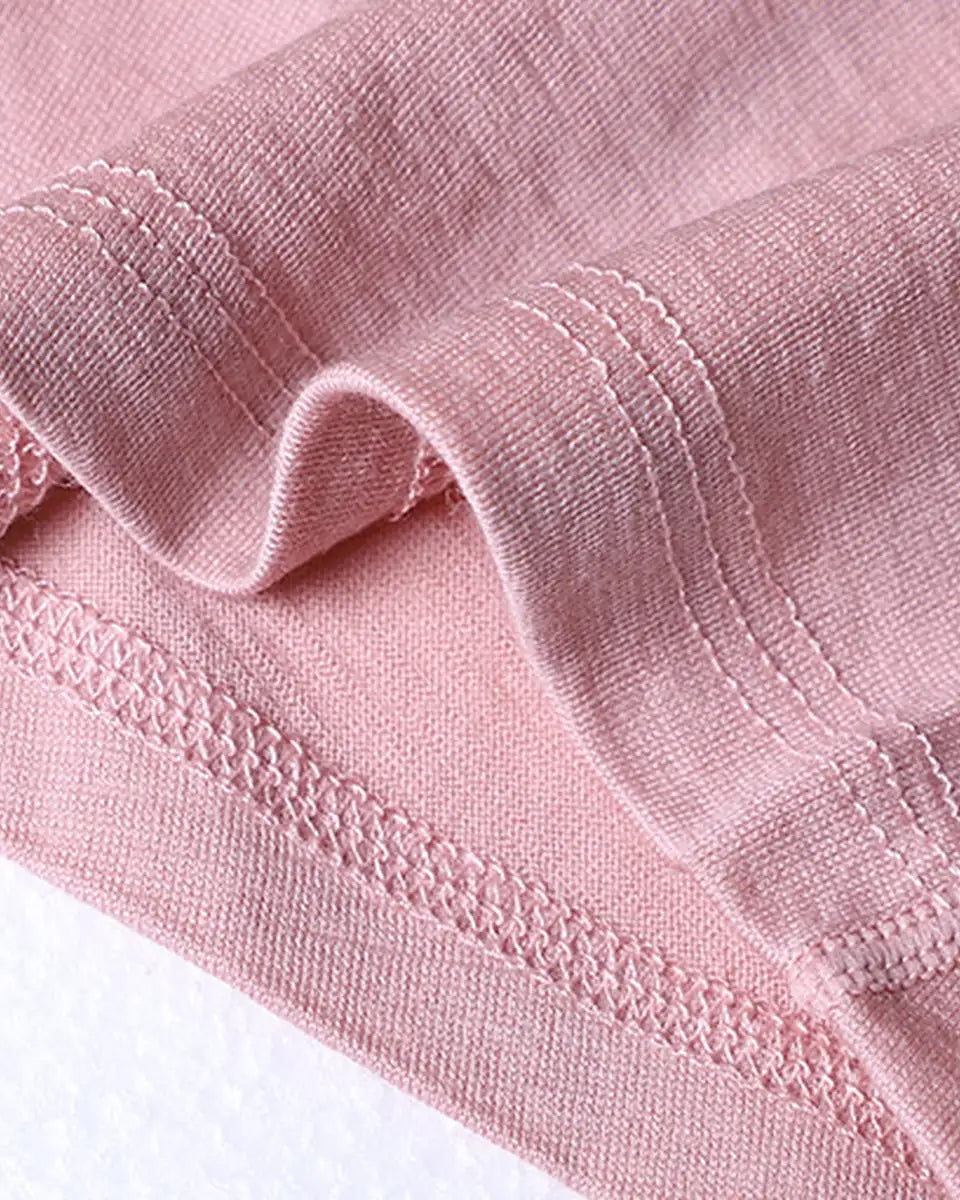 Women's Merino Wool Underwear - Boyshorts — Finished leg openings