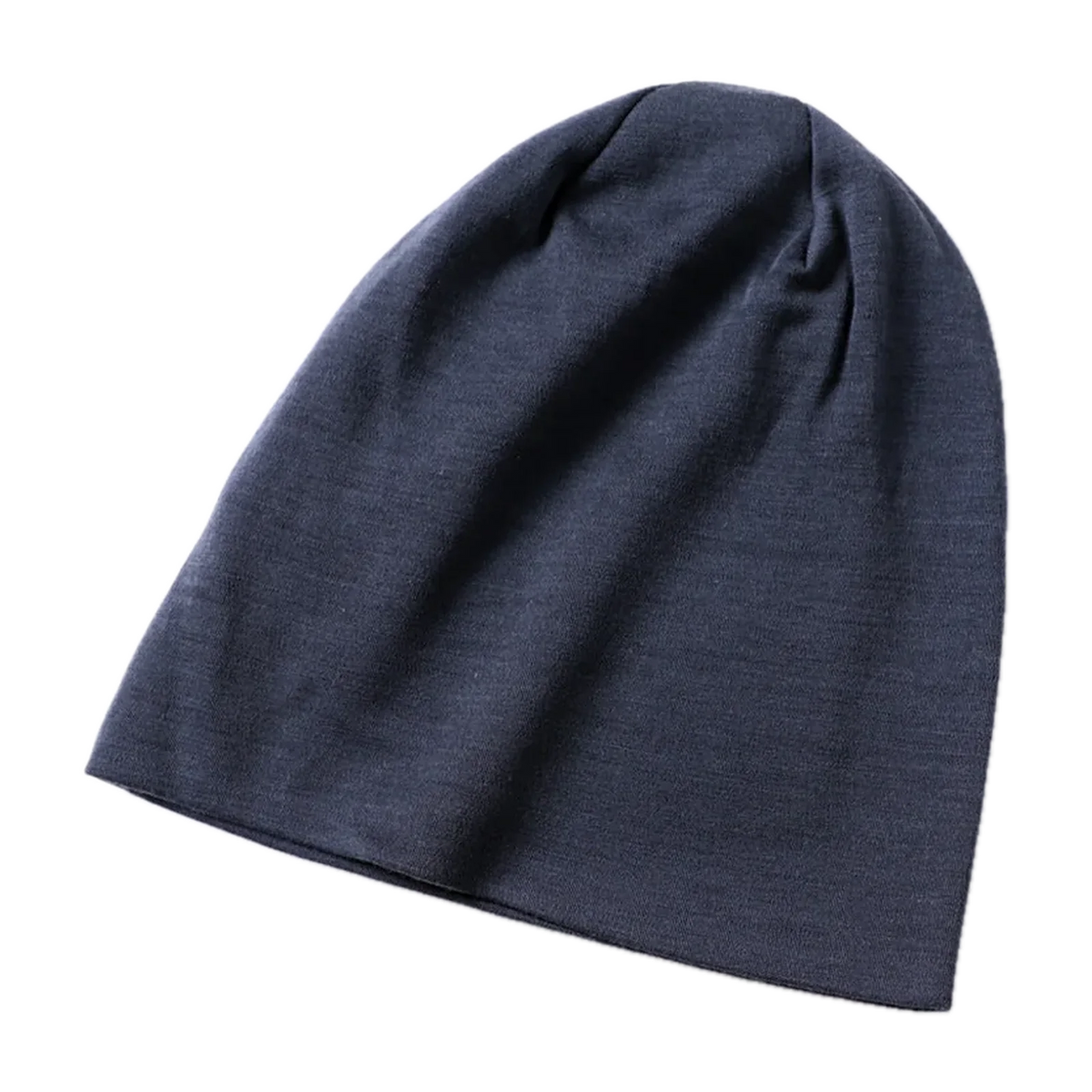 Merino Wool Double-Layer Beanie for the Outdoors in Iron Gray · 100% Merino