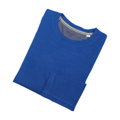 Merino Wool Mesh Base Layer Separates for Women in Top · Royal Blue Mesh