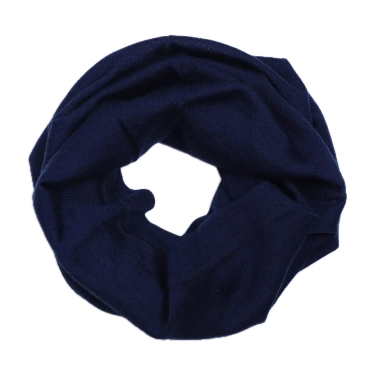 Merino Wool Multiuse Neck Gaiter for Trail and Travel in Stone Blue