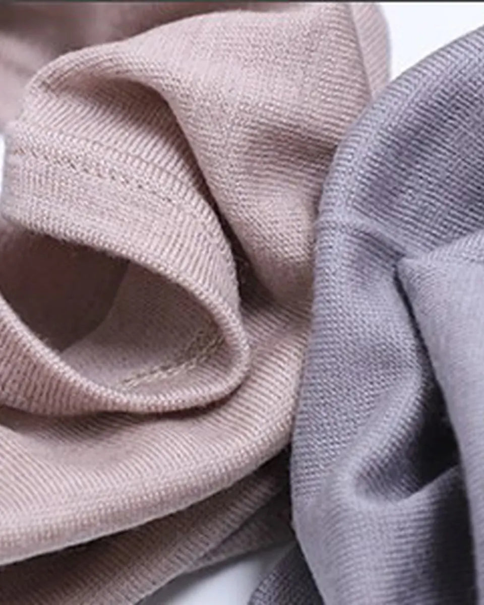 Merino Wool Neck Gaiter - 100% Merino — Soft finished edge