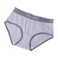Merino Wool Briefs for Trail Days and Travel in Gray Violet