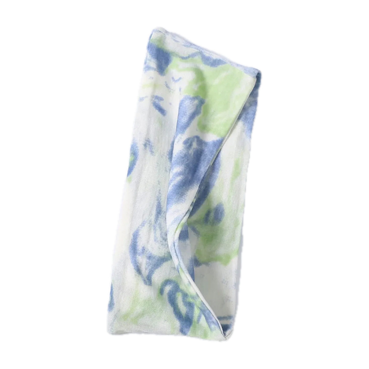 Merino Wool Reversible Headband for the Outdoors in Forest Mist