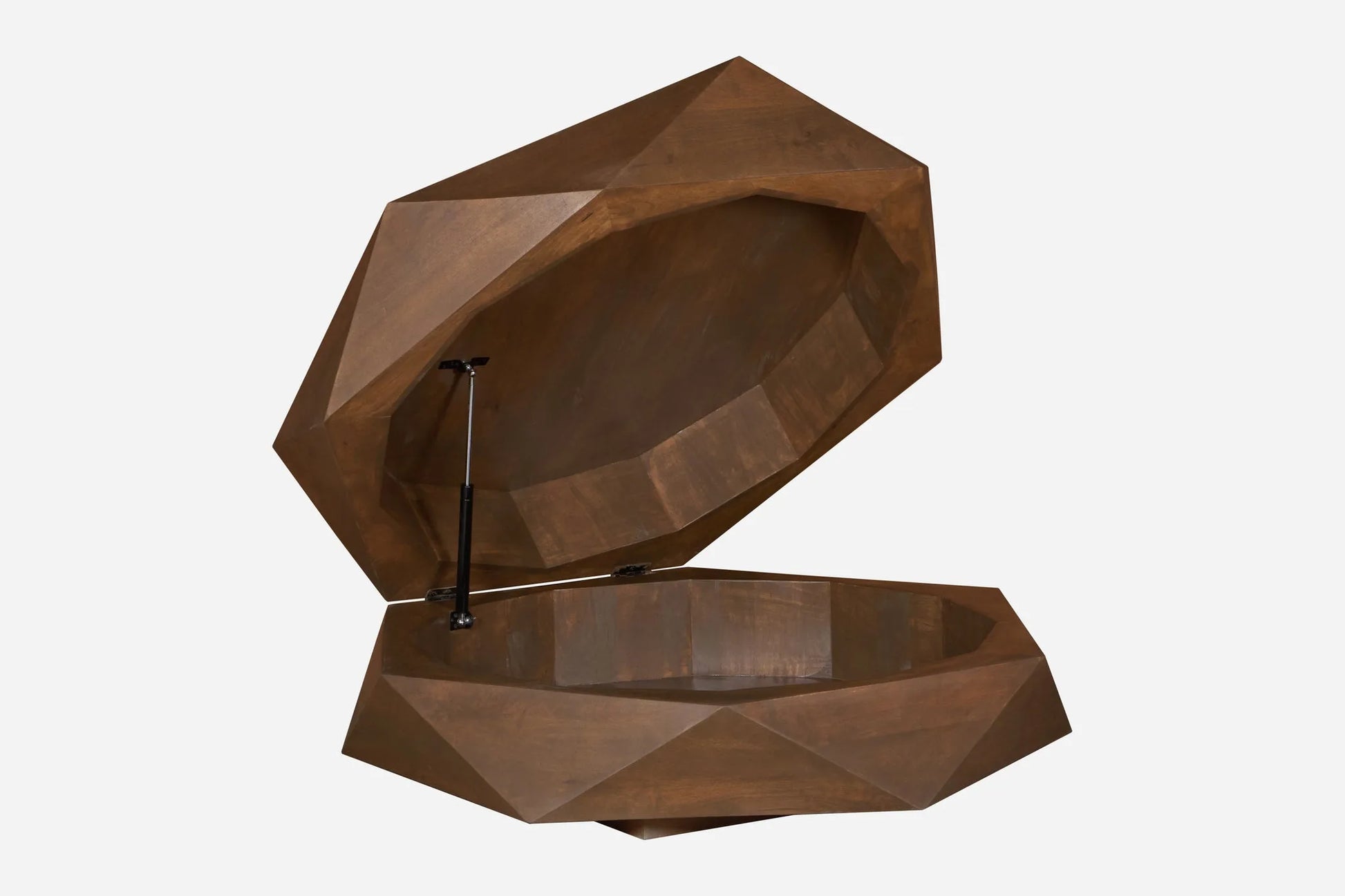 Diamond Shape Solid Wood Lift Top Coffee Table detail view 4
