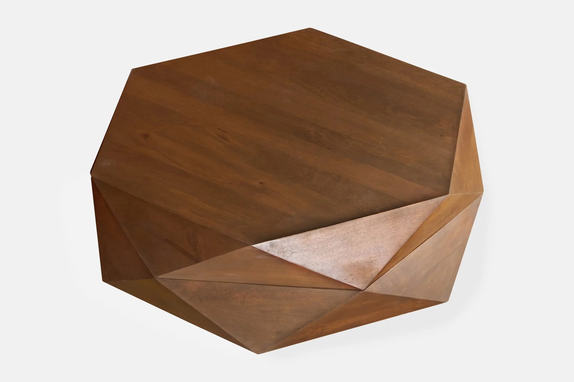 Diamond Shape Solid Wood Lift Top Coffee Table detail view 8