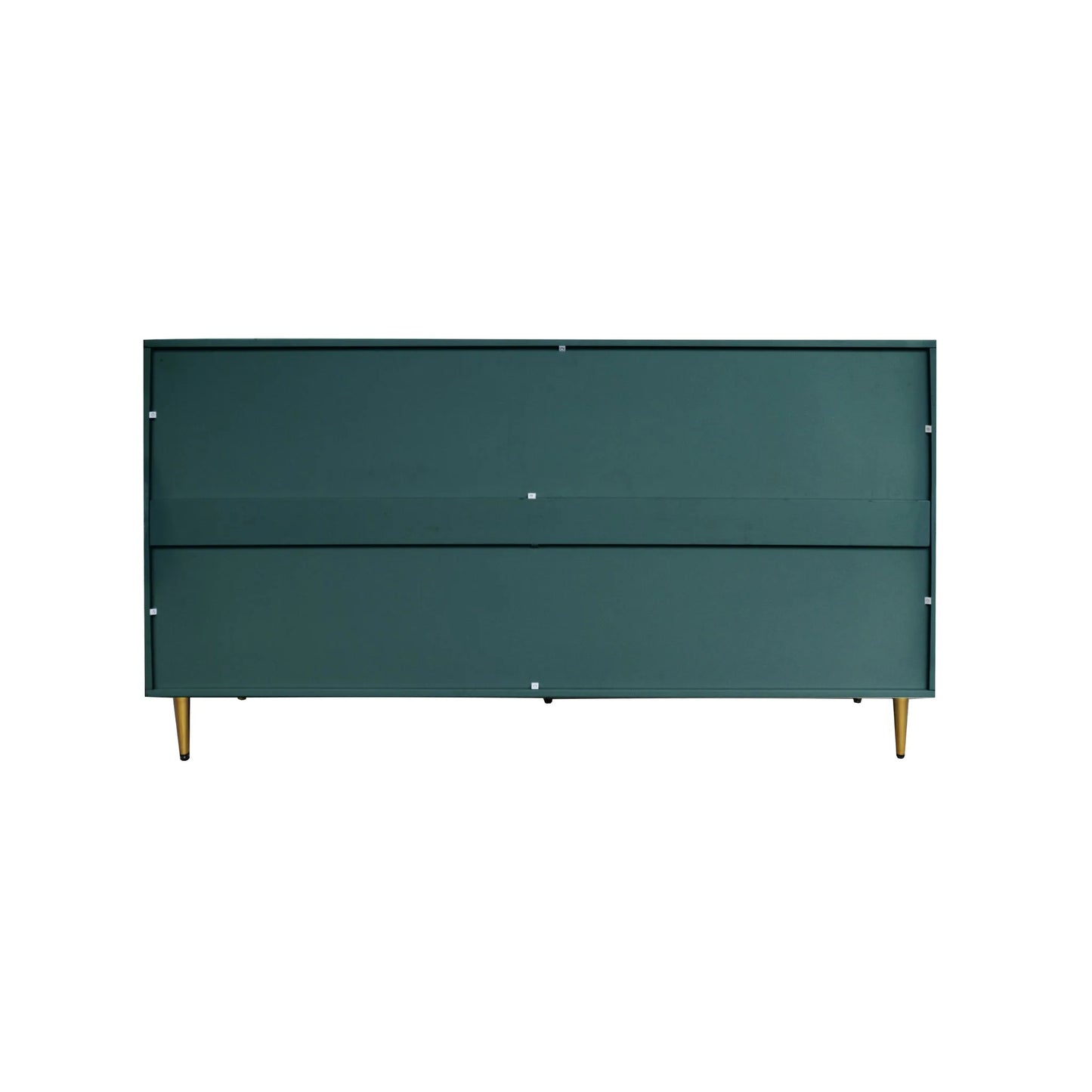 Modern Green Lacquered 4 Door Wooden Cabinet Sideboard Buffet Server Cabinet Storage Cabinet, for Living Room, Entryway, Hallway, Office, Kitchen and Dining Room detail view 11