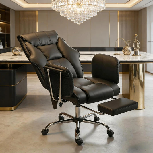 High Back Office Chair, Executive Desk Chair, Massage Office Chair(Only Includes Office Chair) detail view 2