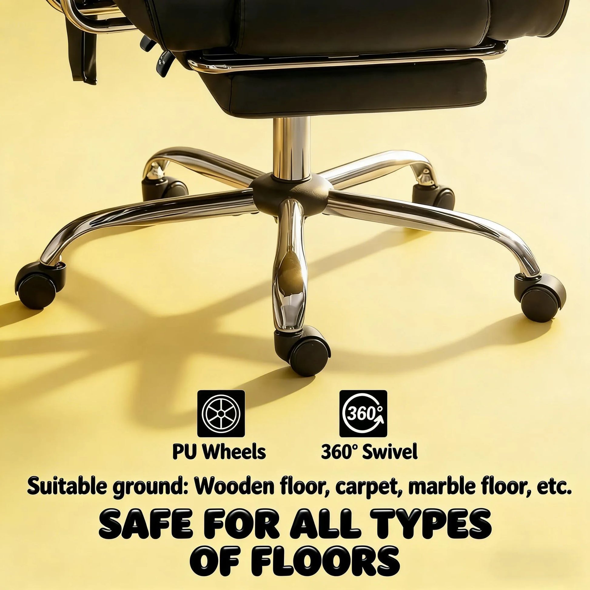 High Back Office Chair, Executive Desk Chair, Massage Office Chair(Only Includes Office Chair) detail view 3
