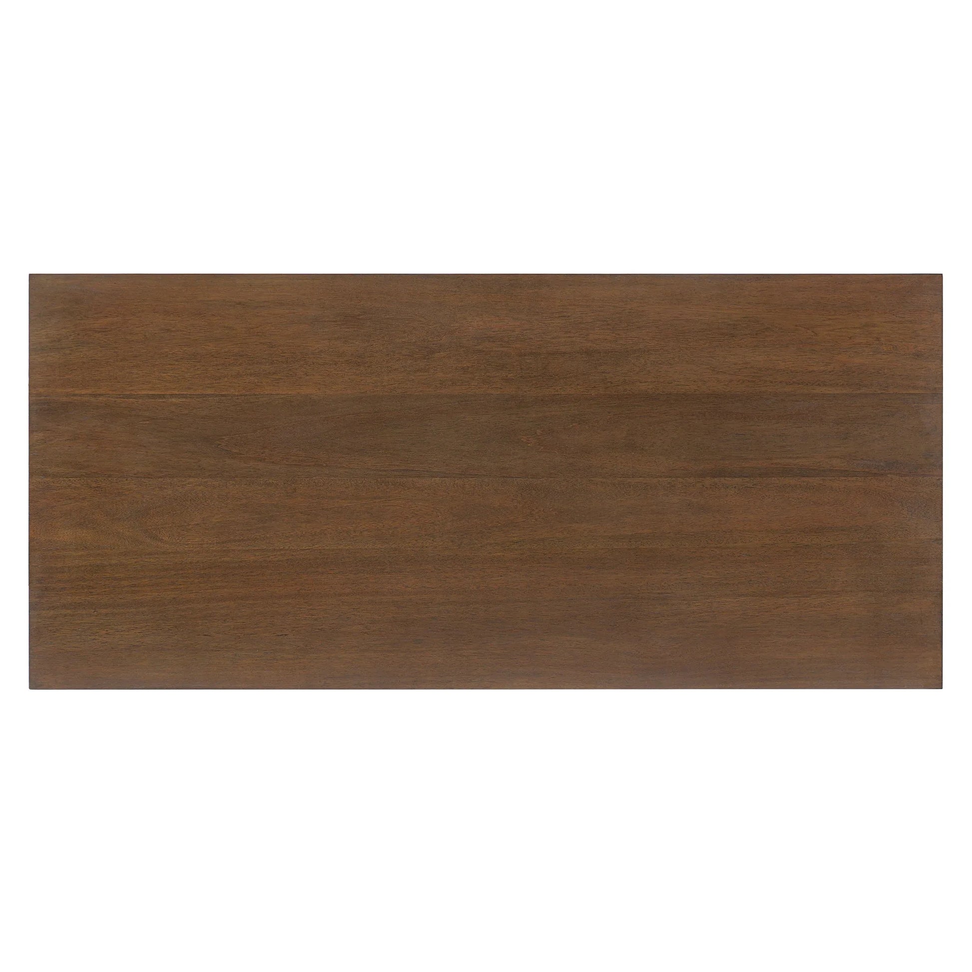 Modern Wooden Dining Table for 4 to 6 People, 71' Large Kitchen Dining Table with Wood Pedestal Base, Mid Century Rectangular Long Dinner Table for Home Dining Room Restaurant, Walnut detail view 7