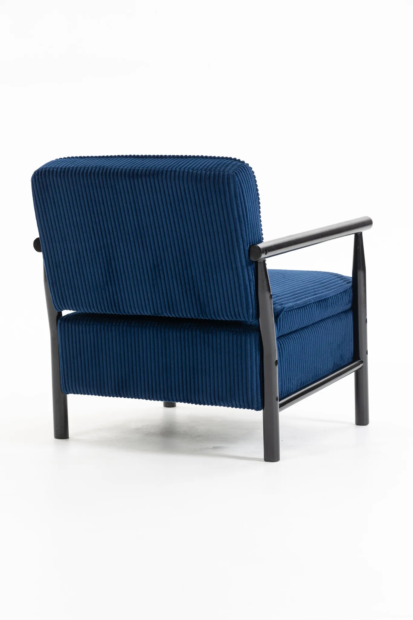 Storage Chair, Mid Century Modern Accent Chair with Solid Wood Frame, Upholstered Living Room Chairs with Waist Cushion, Reading Armchair for Bedroom Sunroom detail view 29