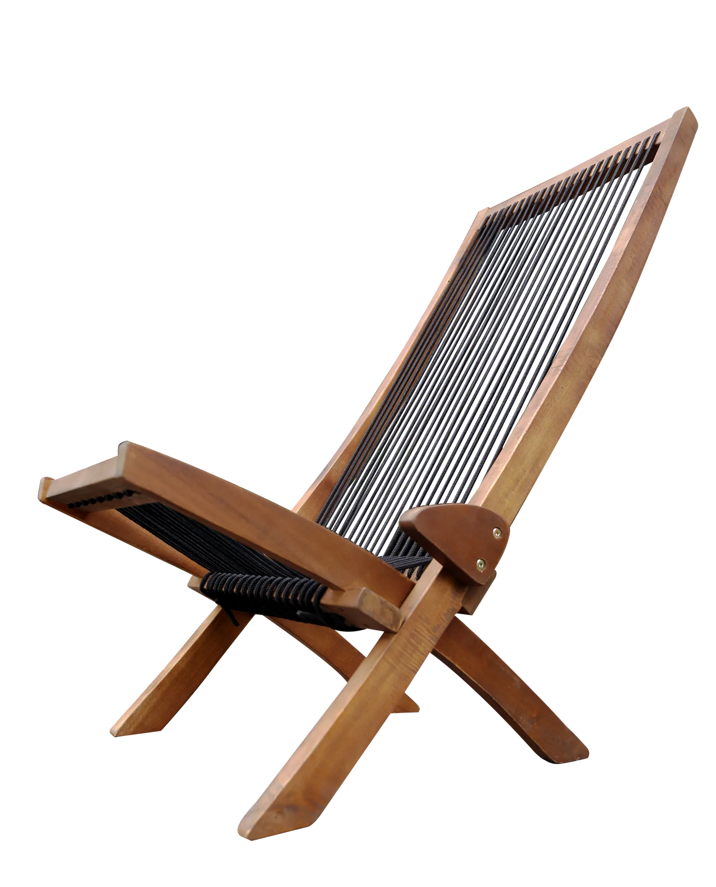 Folding Rope Wood Chair detail view 12