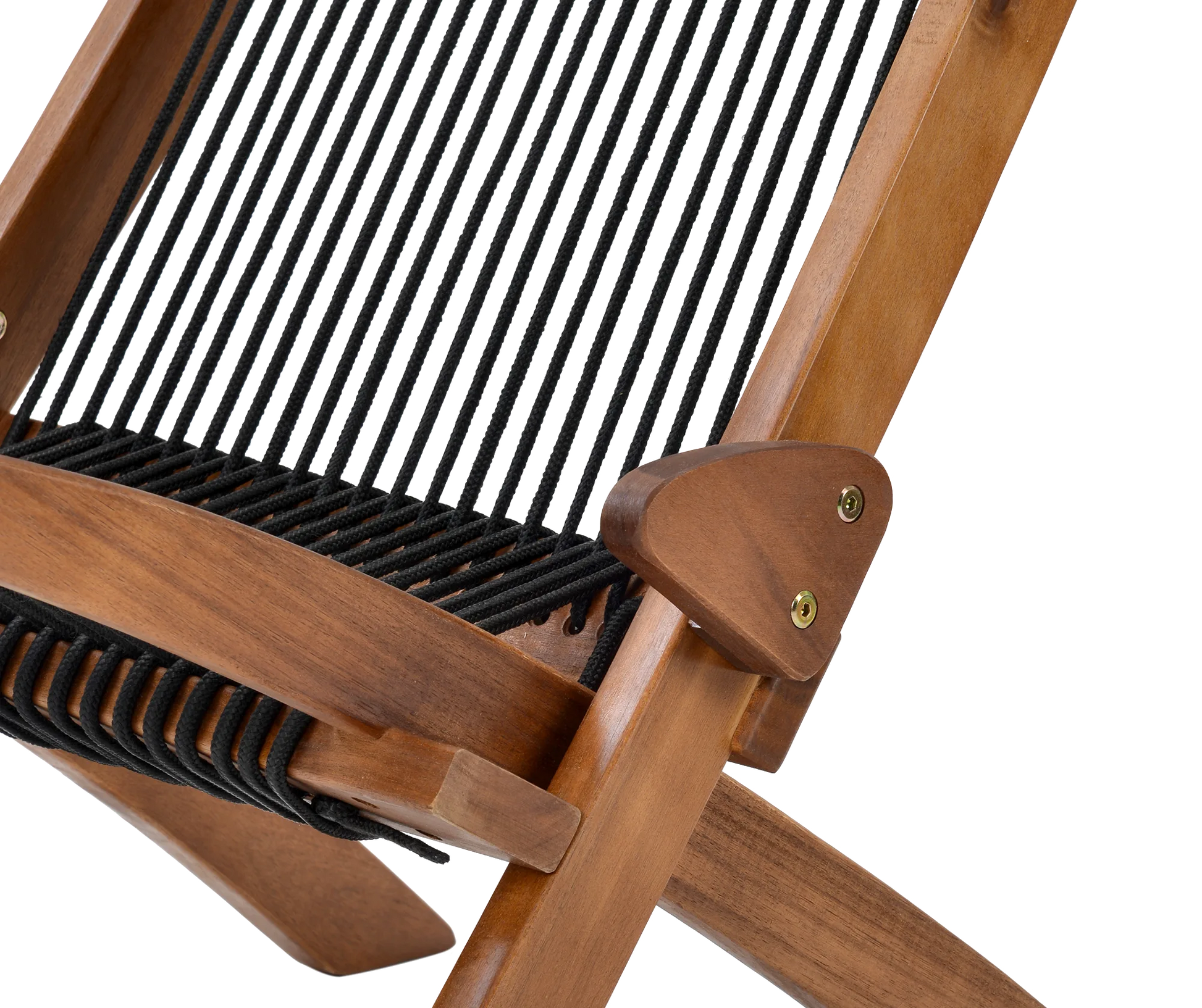 Folding Rope Wood Chair detail view 14