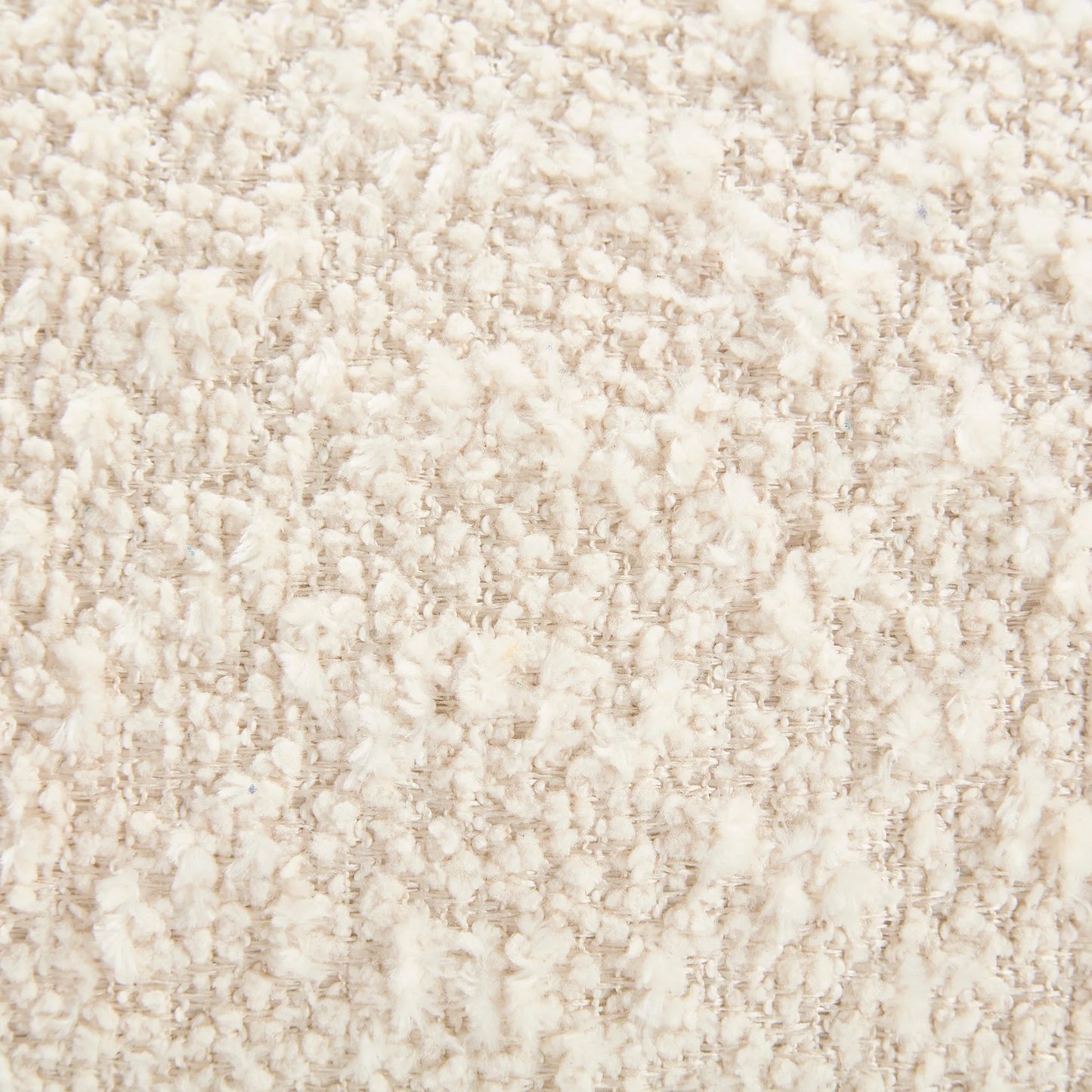 Comfortable Dual Beanbag Chair with High Resilience Foam Core for Two People in Beige Chenille detail view 26